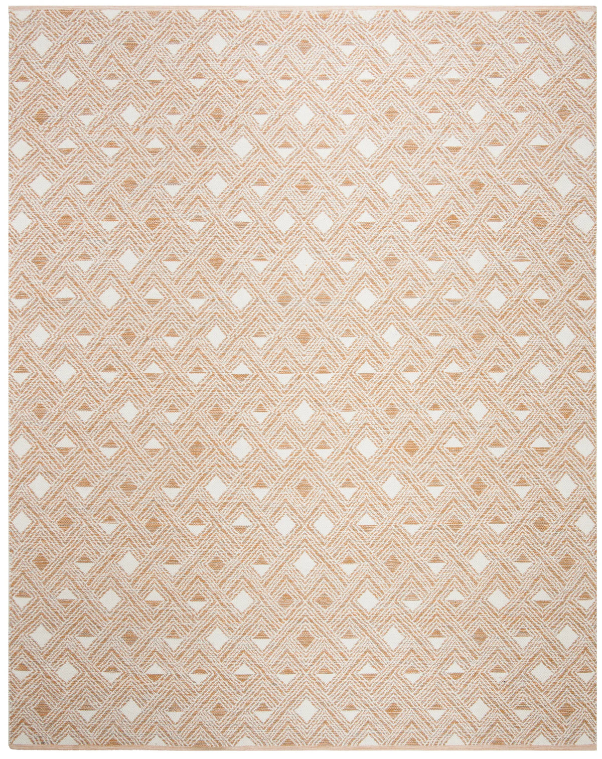 Safavieh Montauk 8'-0" x 10'-0" Rug in Peach / Ivory
