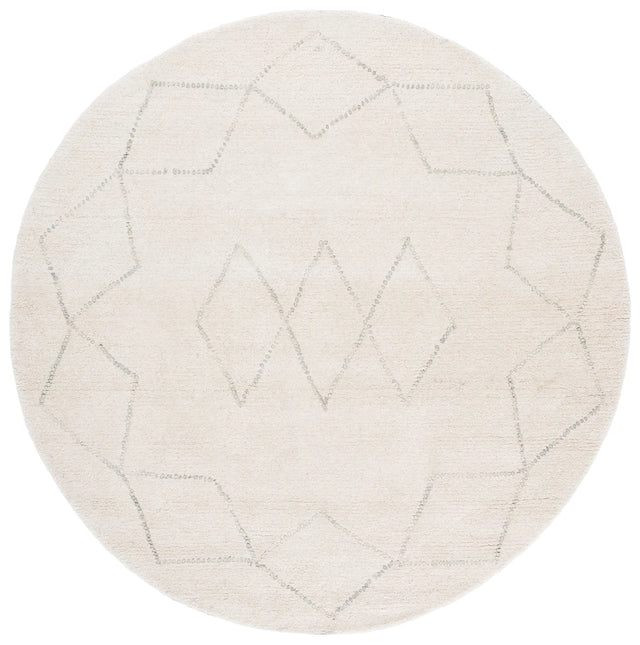 Safavieh Harvest 6'-0" x 6'-0" Rug in Ivory / Green