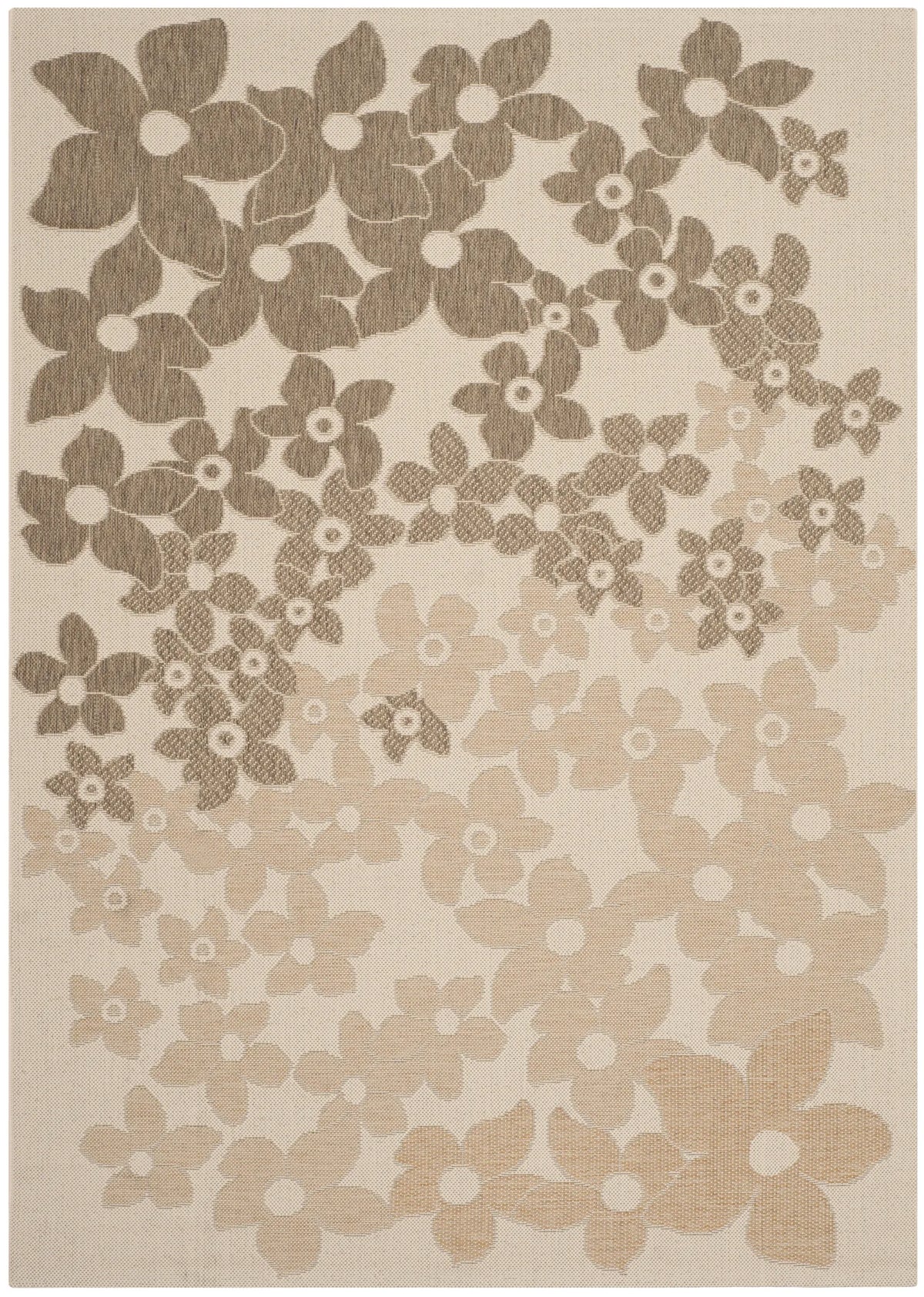 Safavieh Martha Stewart 5'-3" x 7'-7" Rug in Beige / Brown