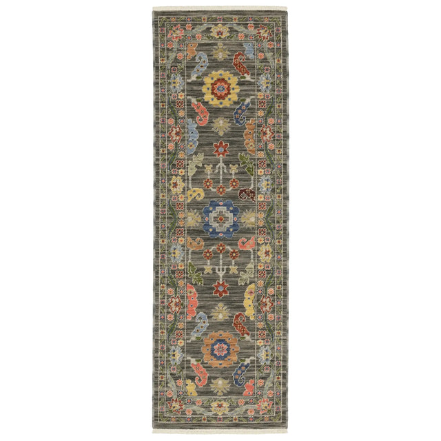 Oriental Weavers Lucca 5506K Grey/ Multi Rug - runner