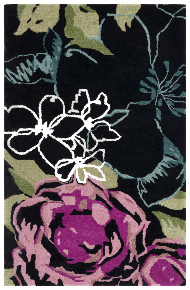 Safavieh Wyndham 2'-6" x 4'-0" Rug in Black / Multi