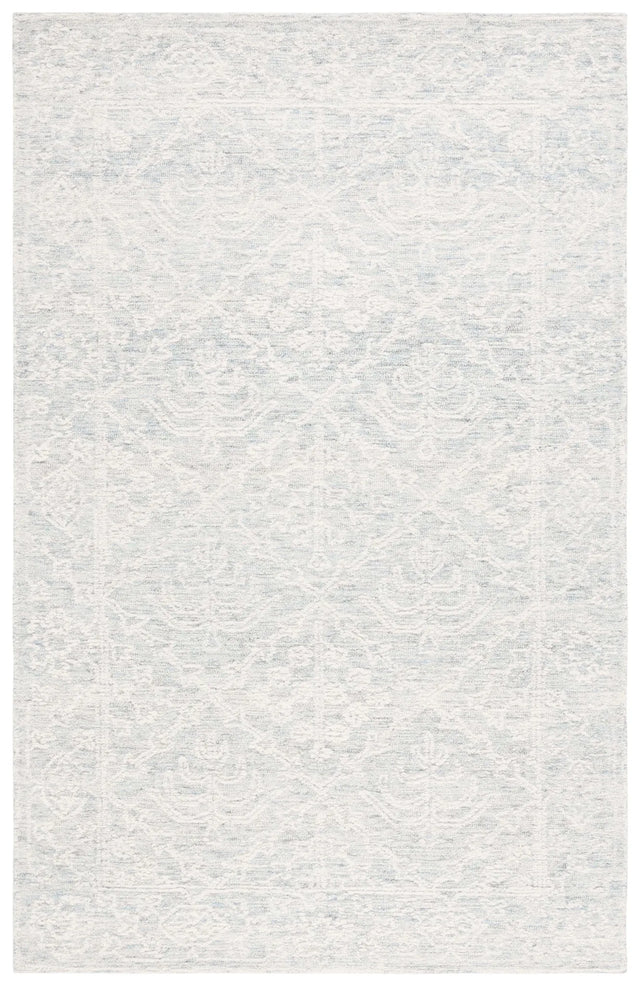 Safavieh Ebony 4'-0" x 6'-0" Rug in Ivory / Light Grey
