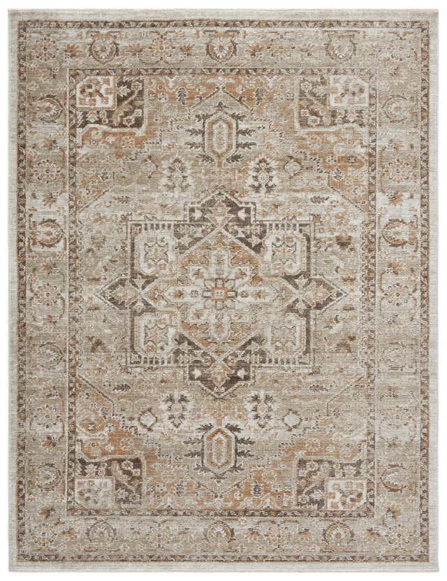 Safavieh Hazel 500 4'-0" x 6'-0" Rug in Beige / Brown