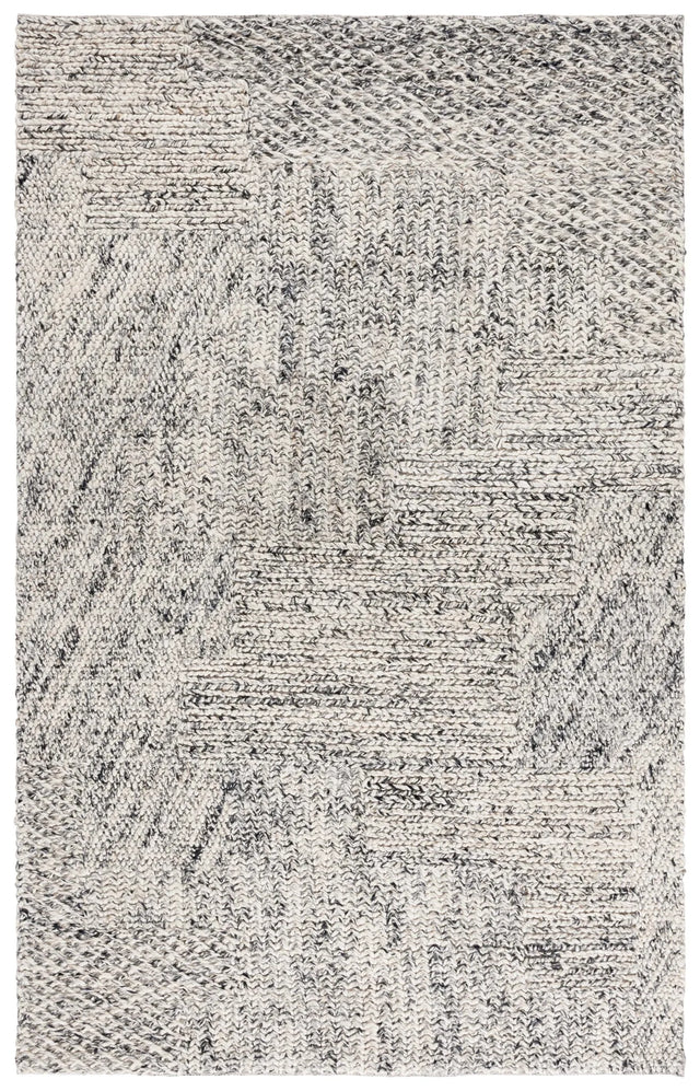 Safavieh Natural Fiber 4'-0" x 6'-0" Rug in Black / Ivory