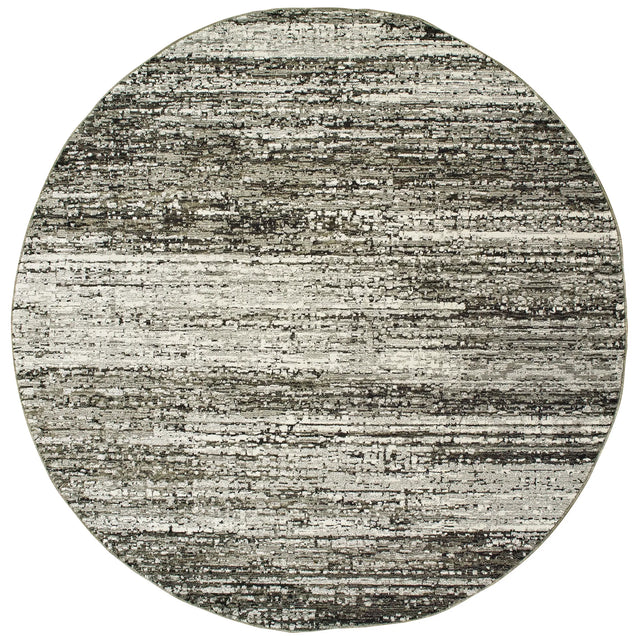 Oriental Weavers Sphinx Atlas 8037G Ash/Charcoal Rugs - main flat