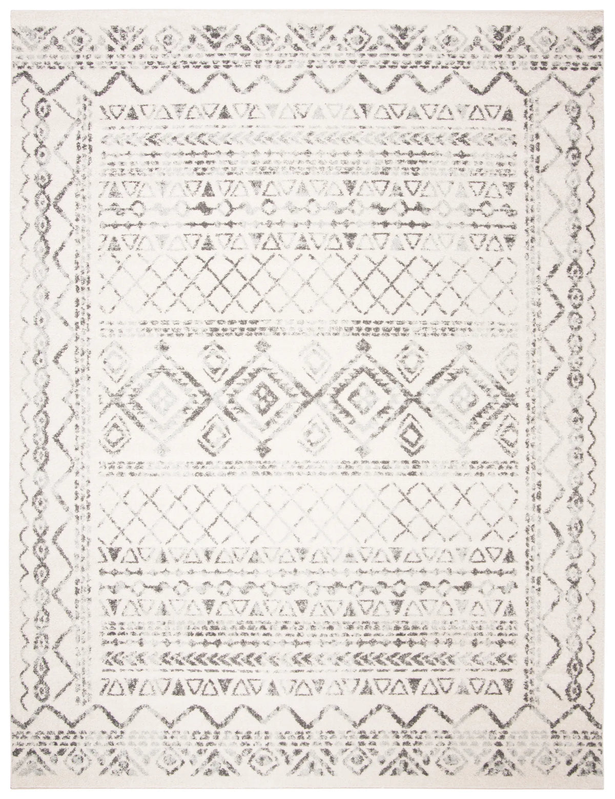Safavieh Tulum 10'-0" x 13'-0" Rug in Ivory / Grey