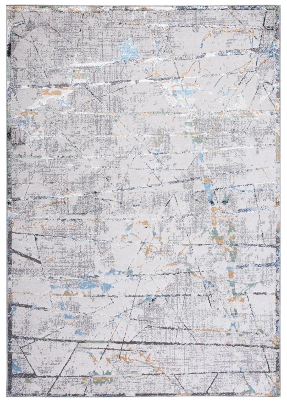 Safavieh Bel Air 4'-5" x 6'-5" Rug in Beige / Grey