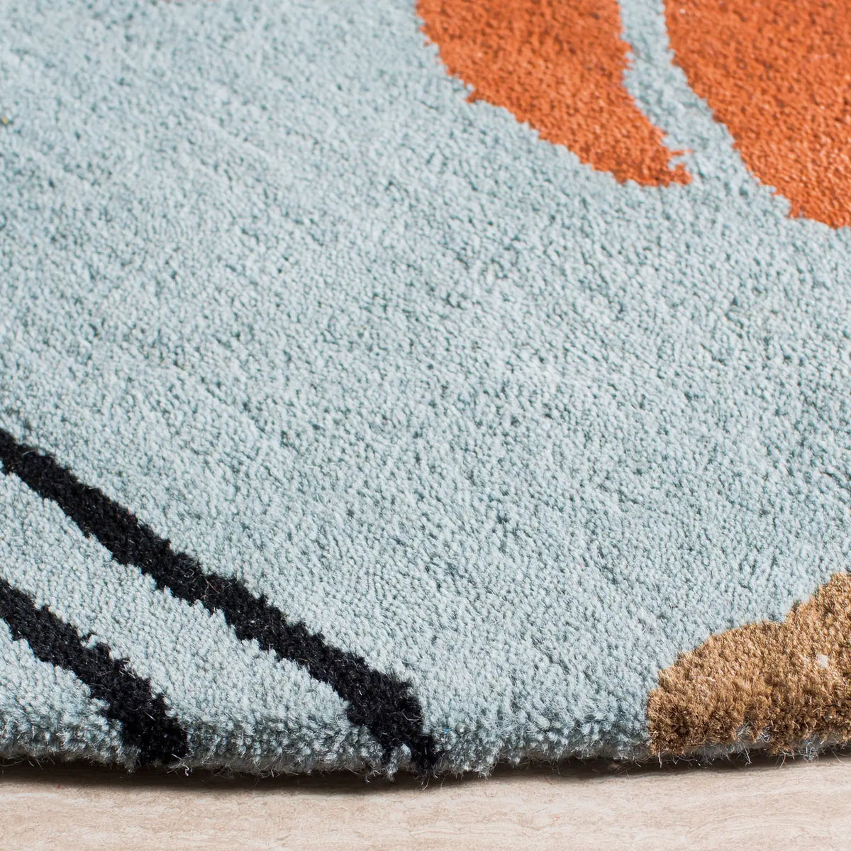Safavieh Soho 6'-0" x 6'-0" Rug in Blue / Multi