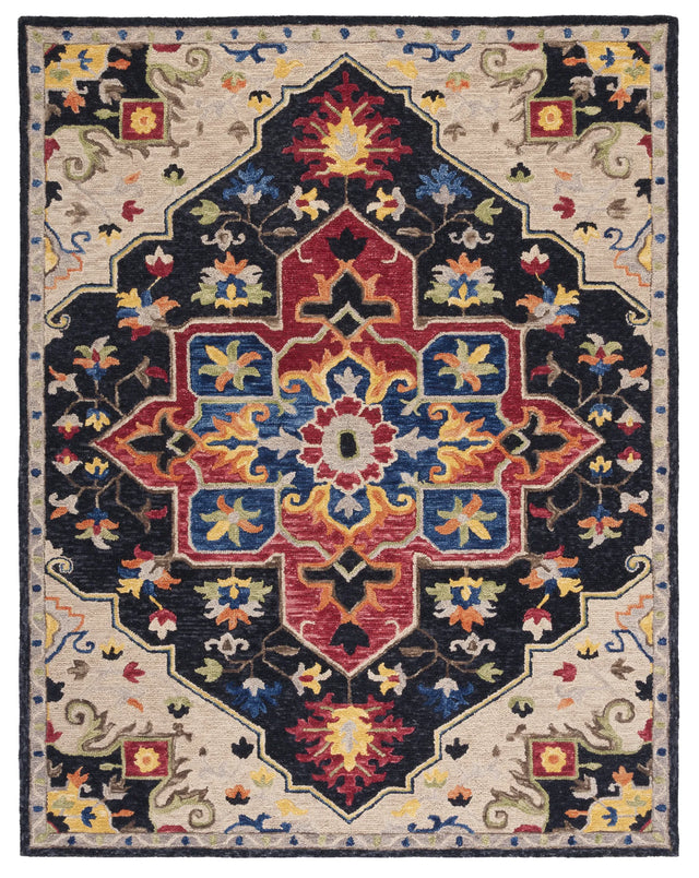 Safavieh Aspen 10'-0" x 14'-0" Rug in Charcoal / Cream