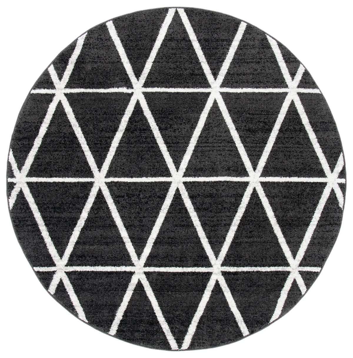 Safavieh Adirondack 6'-0" x 6'-0" Rug in Black / Ivory