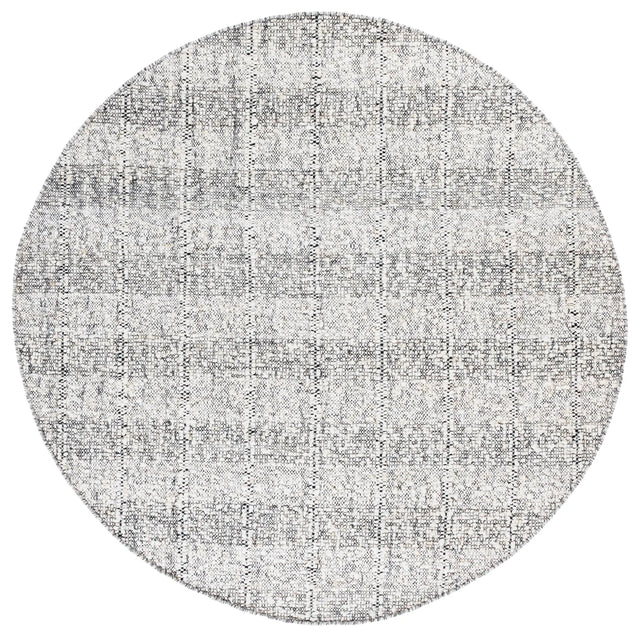 Safavieh Manhattan 6'-0" x 6'-0" Rug in Ivory / Black