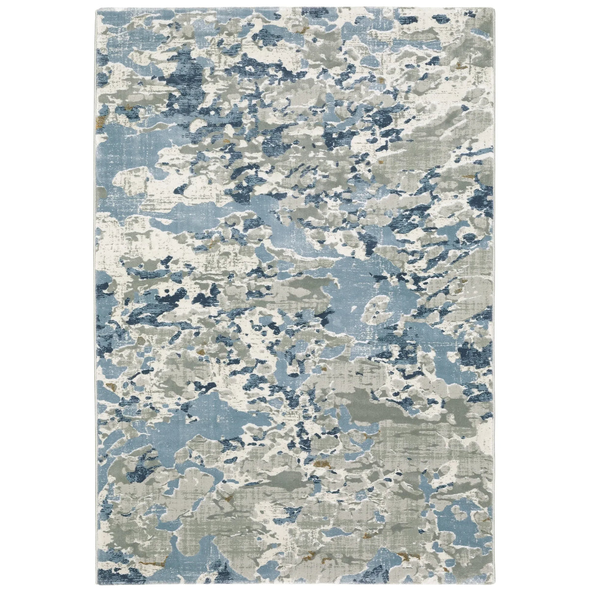 Oriental Weavers Sphinx Easton 3317E Grey/Blue Rugs - main flat