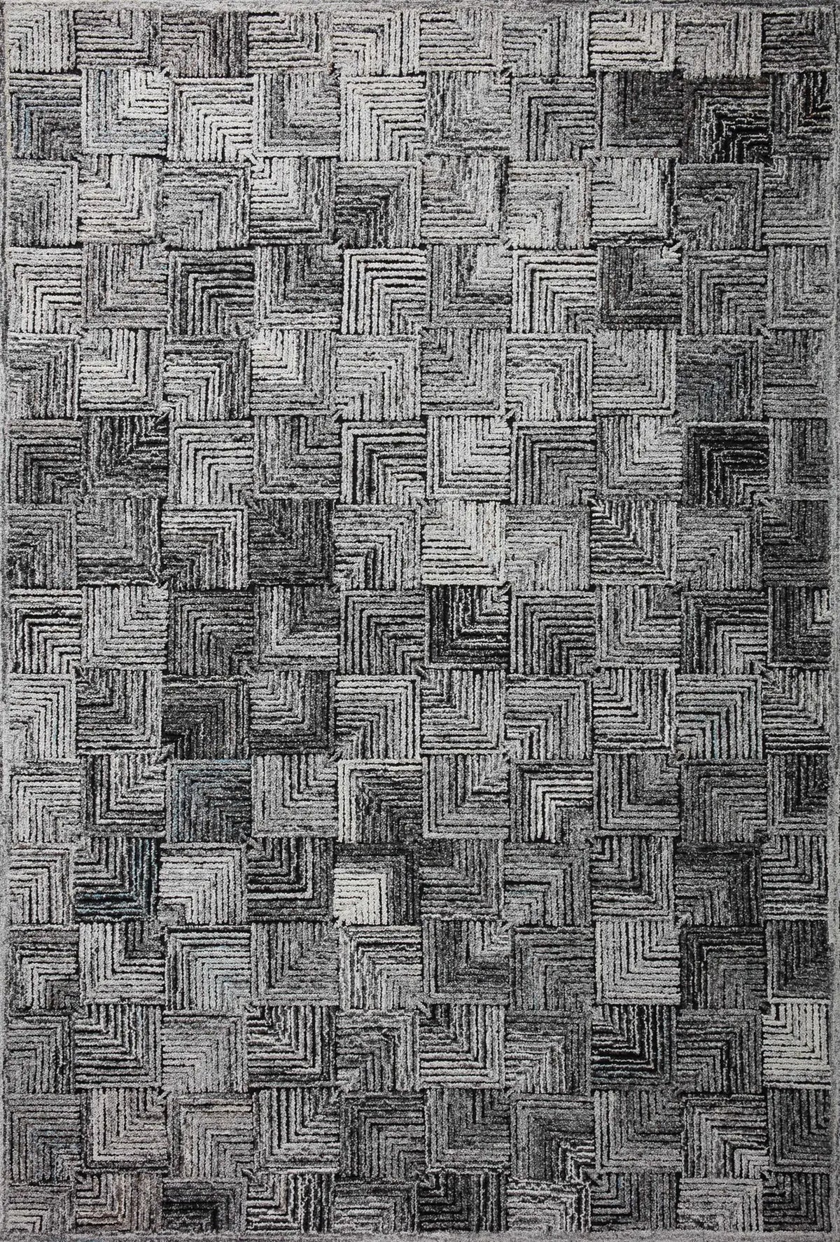 Loloi Prescott Pre-03 Silver Rugs - main flat