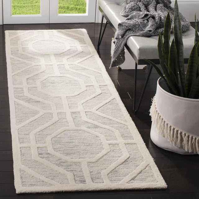 Safavieh Cambridge 2'-6" x 8'-0" Rug in Light Grey / Ivory
