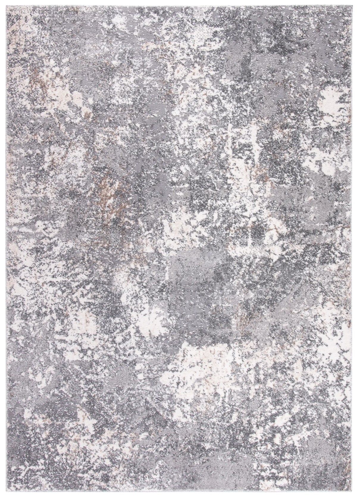 Safavieh Aston 4'-0" x 6'-0" Rug in Light Grey / Grey