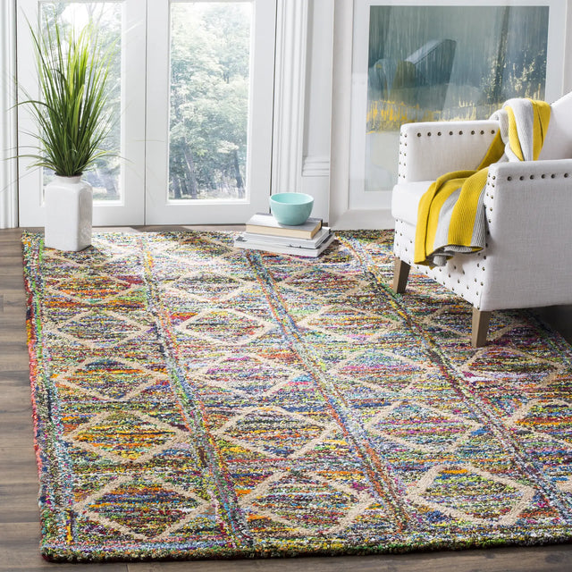 Safavieh Nantucket 5'-0" x 8'-0" Rug in Multi