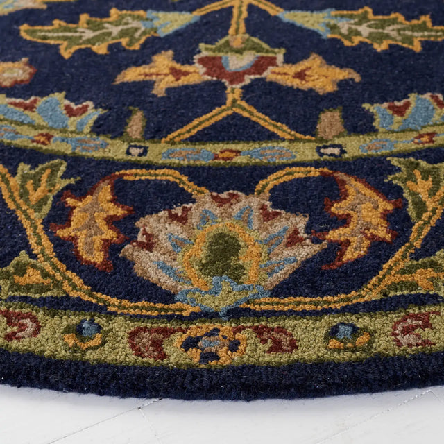 Safavieh Blossom 6'-0" x 6'-0" Rug in Navy