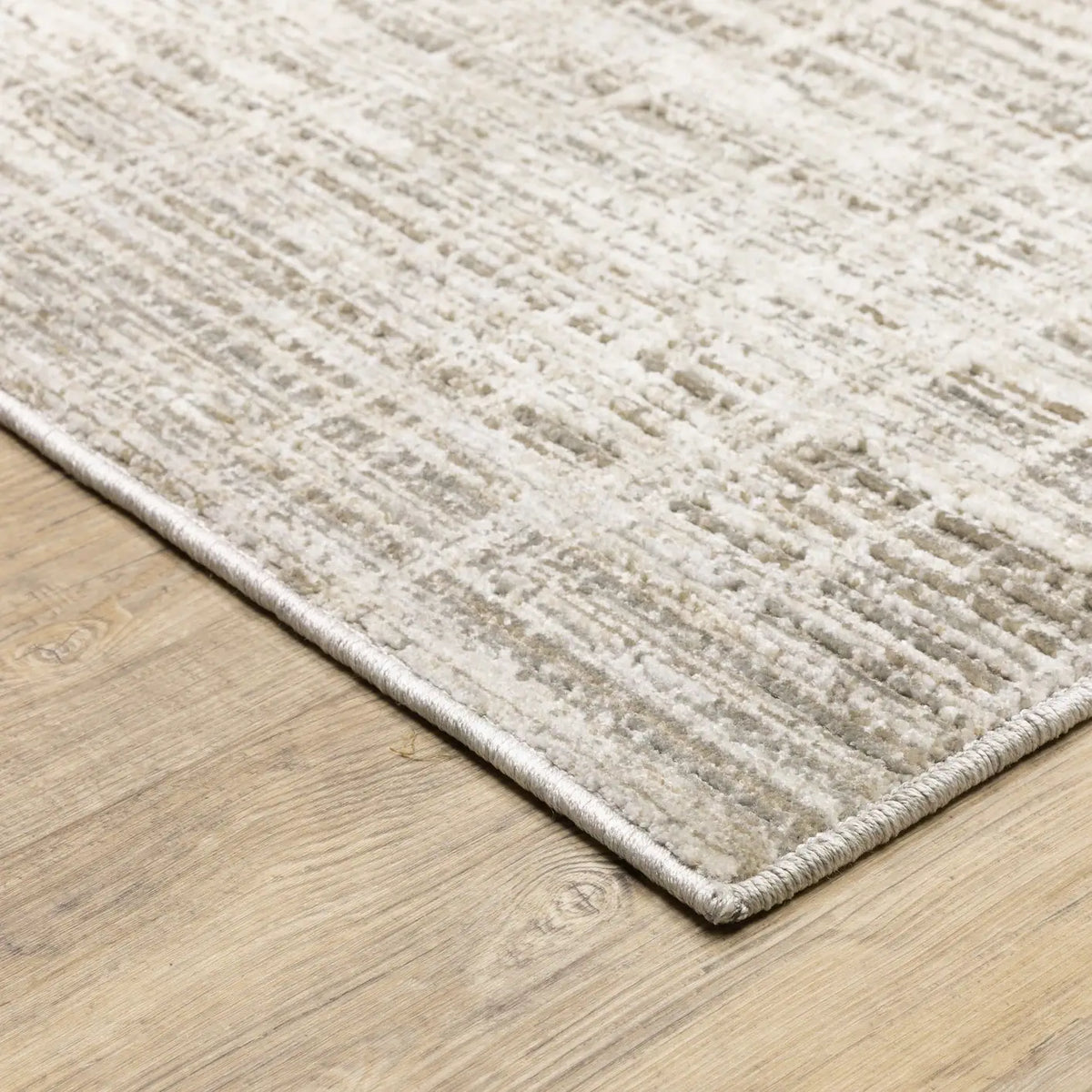 Oriental Weavers Sphinx Nebulous 071E9 Beige/ Ivory Rugs - corner detail