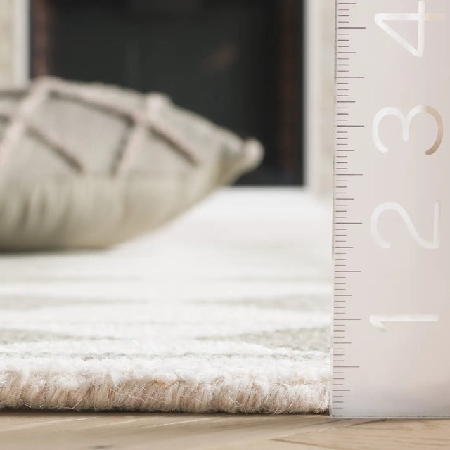 Safavieh Ebony 4'-0" x 6'-0" Rug in Sage / Ivory