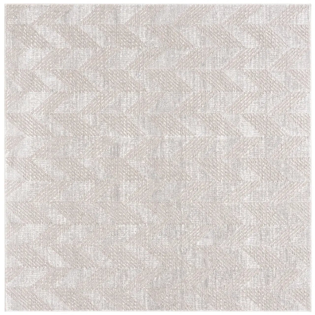 Safavieh Revive 6'-7" x 6'-7" Rug in Taupe / Ivory