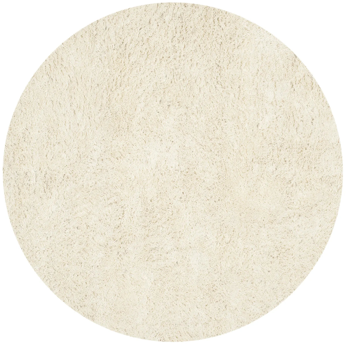 Safavieh Shag 6'-0" x 6'-0" Rug in Ivory