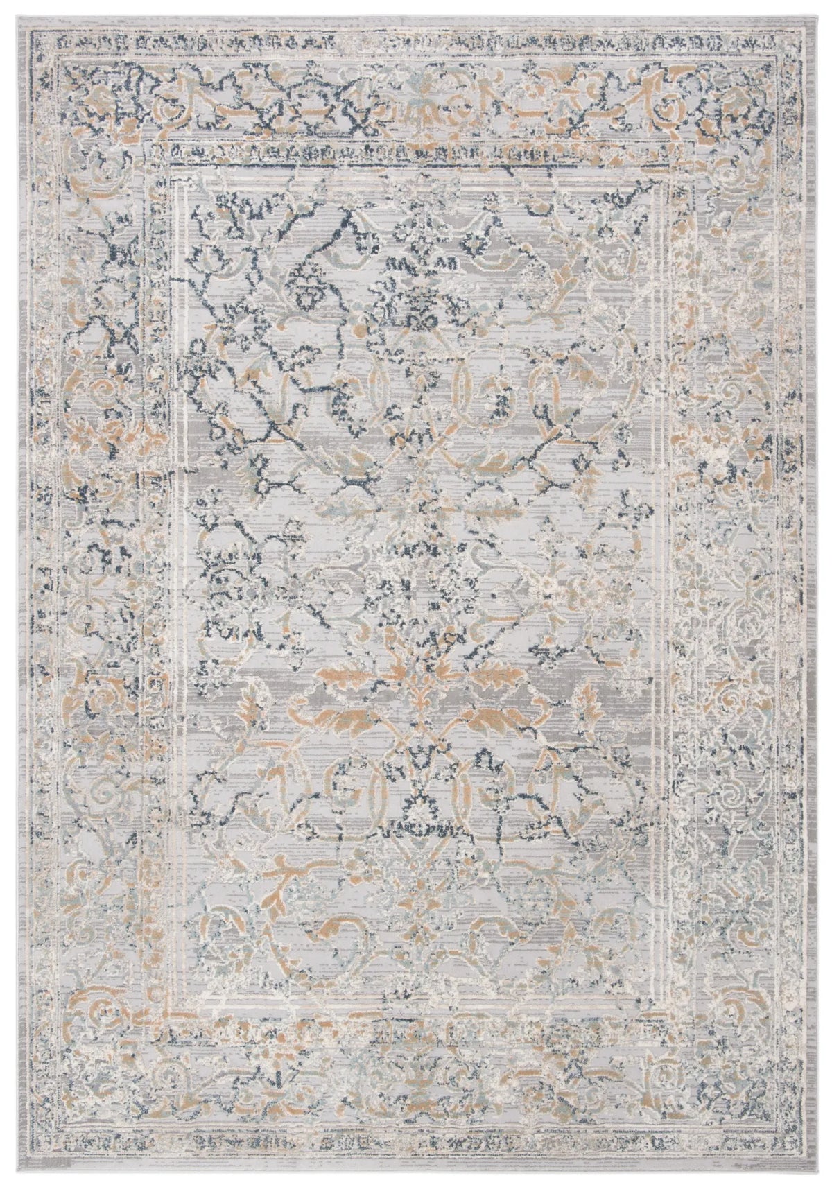 Safavieh Martha Stewart 4'-0" x 6'-0" Rug in Cream / Grey