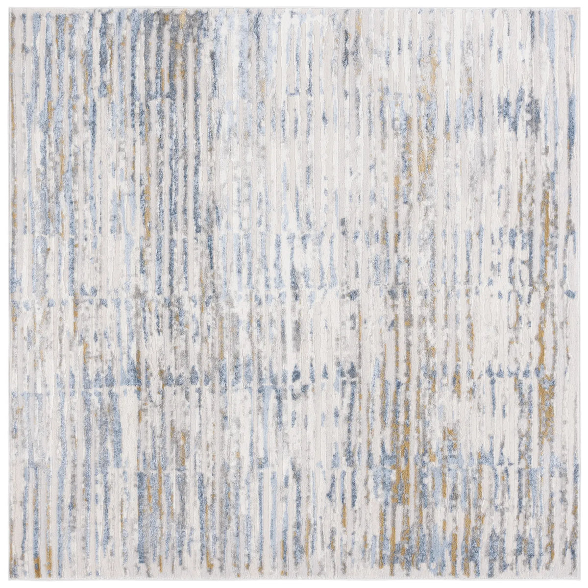 Safavieh Palma 6'-7" x 6'-7" Rug in Grey / Blue