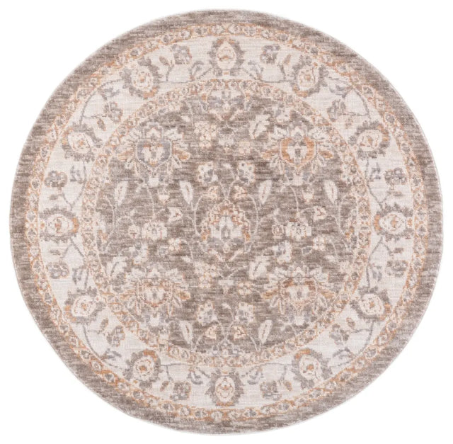 Safavieh Martha Stewart Adeline 6'-3" x 6'-3" Rug in Grey / Ivory