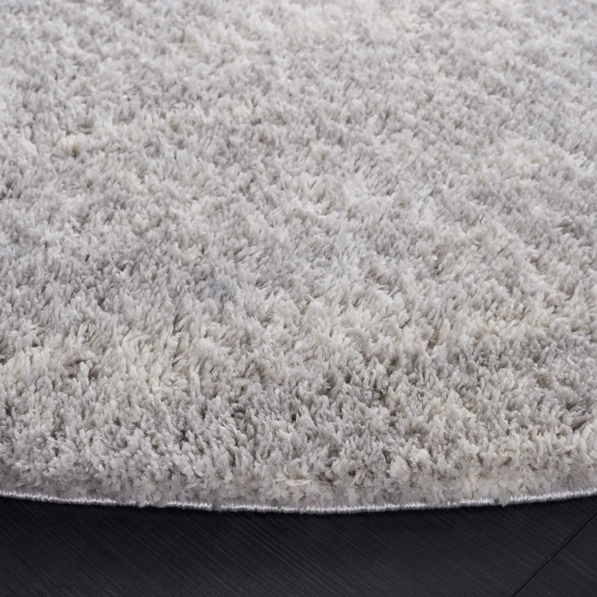 Safavieh Berber Shag 10'-0" x 10'-0" Rug in Grey / Ivory