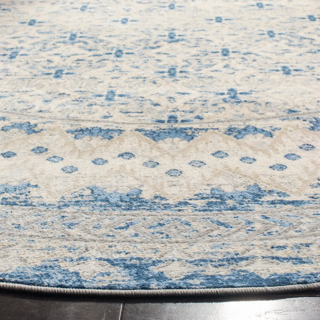 Safavieh Brentwood 10'-0" x 10'-0" Rug in Light Grey / Blue