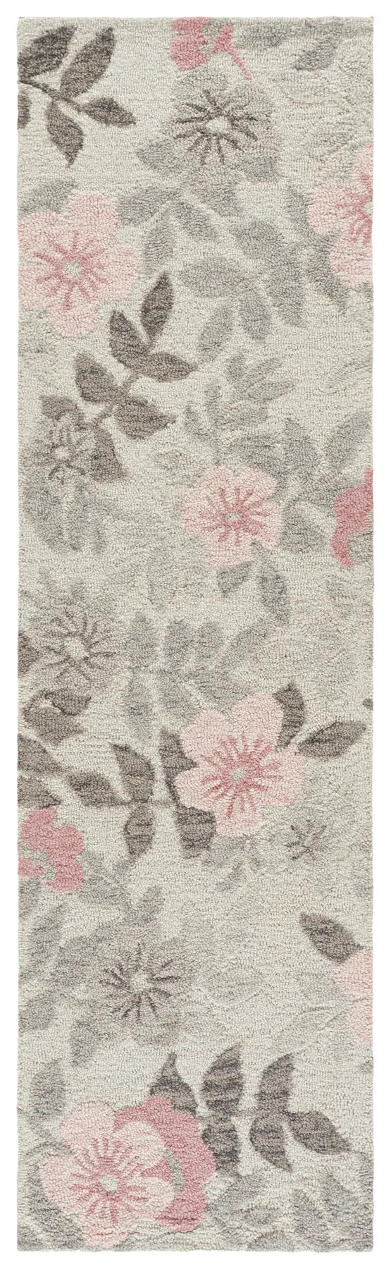 Safavieh Jardin 2'-3" x 8'-0" Rug in Grey / Pink