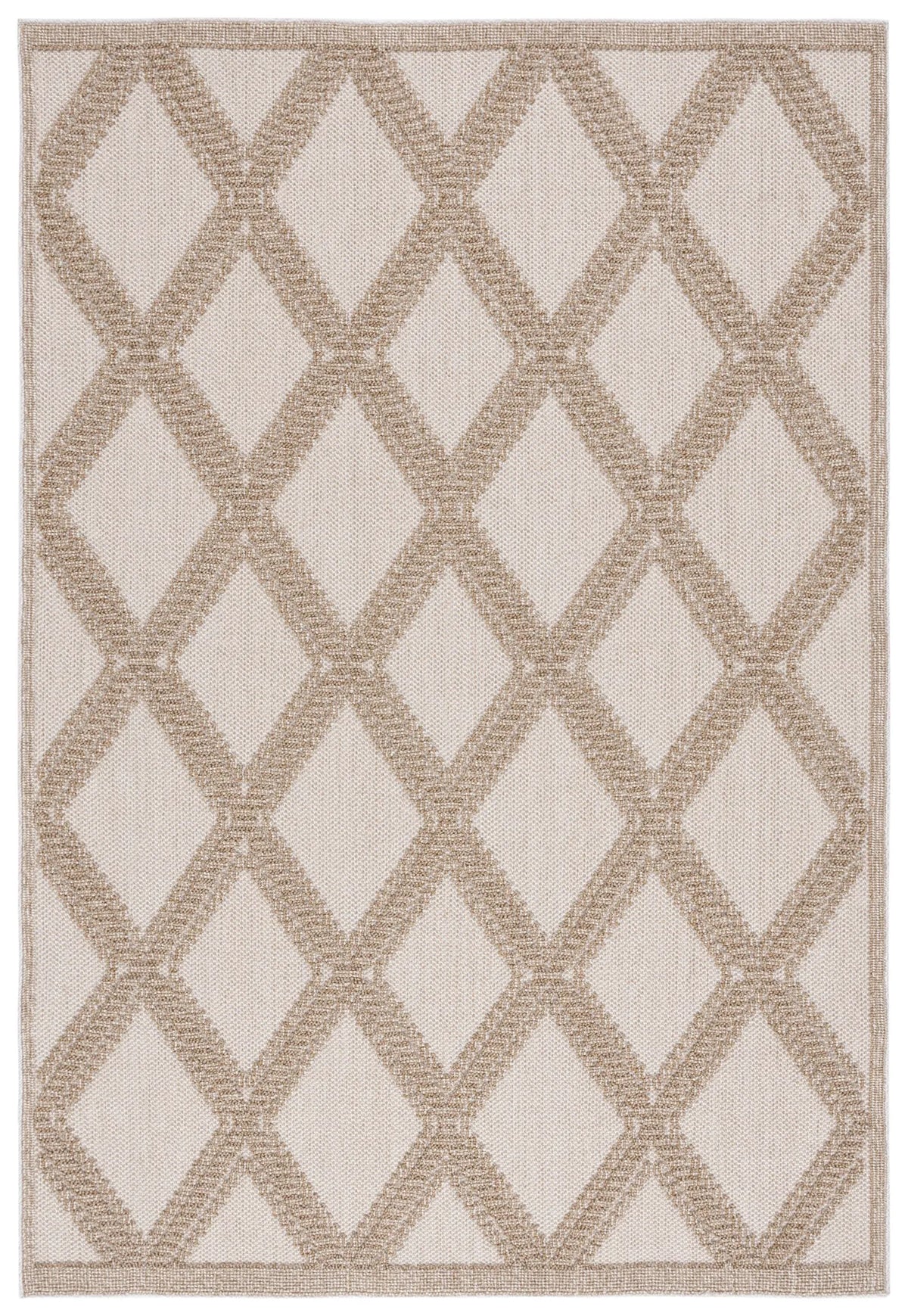 Safavieh Global 4'-0" x 6'-0" Rug in Beige / Brown