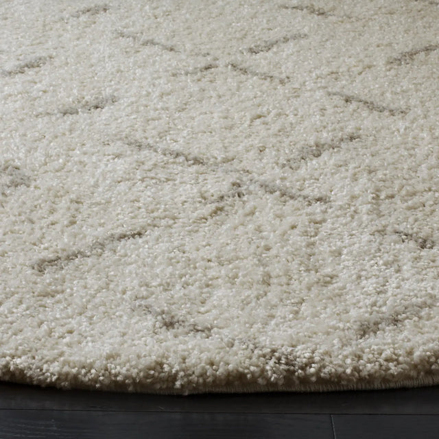 Safavieh Arizona Shag 10'-0" x 10'-0" Rug in Ivory / Beige