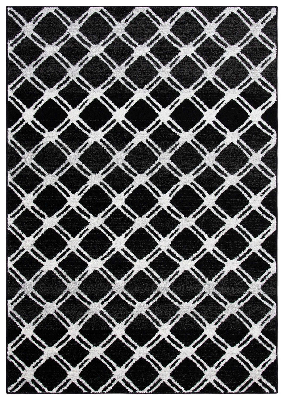 Safavieh Adirondack 4'-0" x 6'-0" Rug in Black / Light Grey