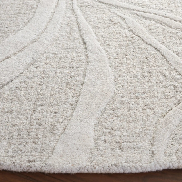 Safavieh Ebony 6'-0" x 6'-0" Rug in Grey / Ivory