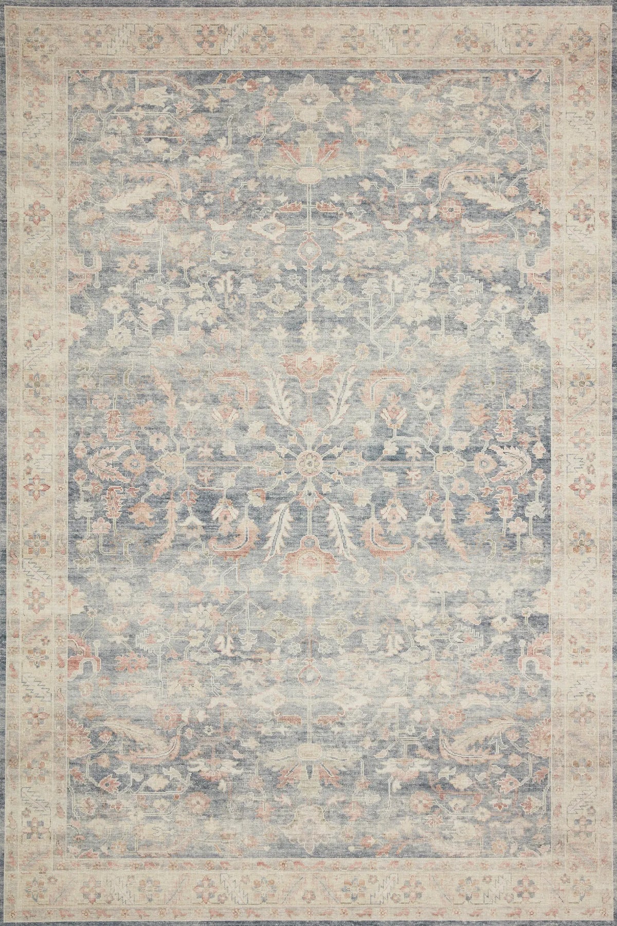 Loloi Hathaway Hth-02 Denim/Multi Rugs - main flat