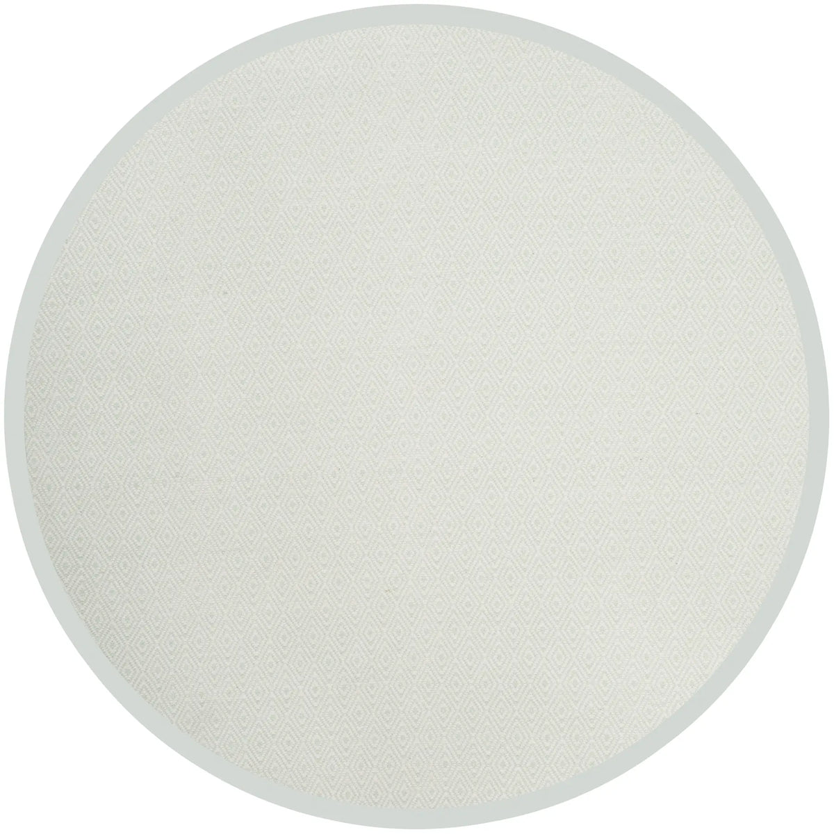 Safavieh Montauk 6'-0" x 6'-0" Rug in Ivory / Foam Green