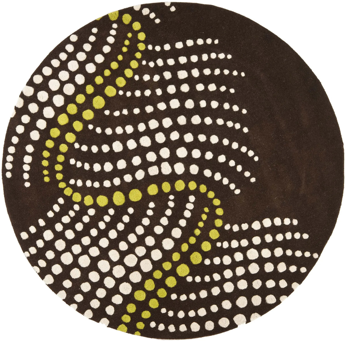 Safavieh Soho 6'-0" x 6'-0" Rug in Brown / Beige