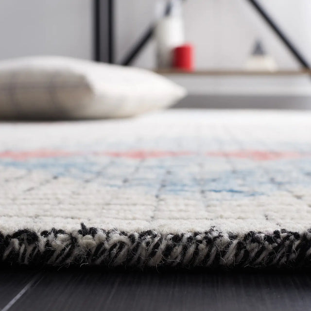 Safavieh Abstract 4'-0" x 6'-0" Rug in Ivory / Blue