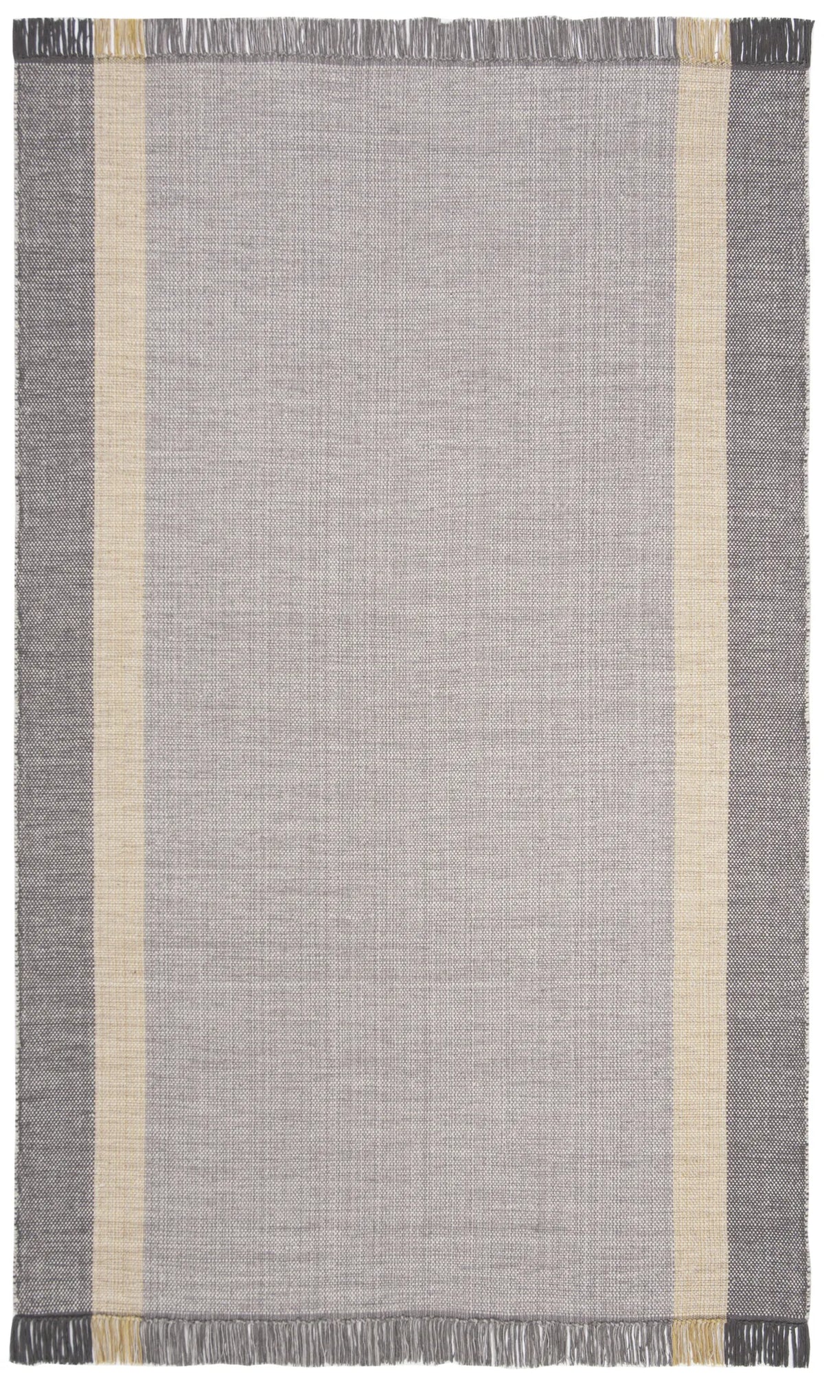 Safavieh Montauk 5'-0" x 8'-0" Rug in Mustard / Grey