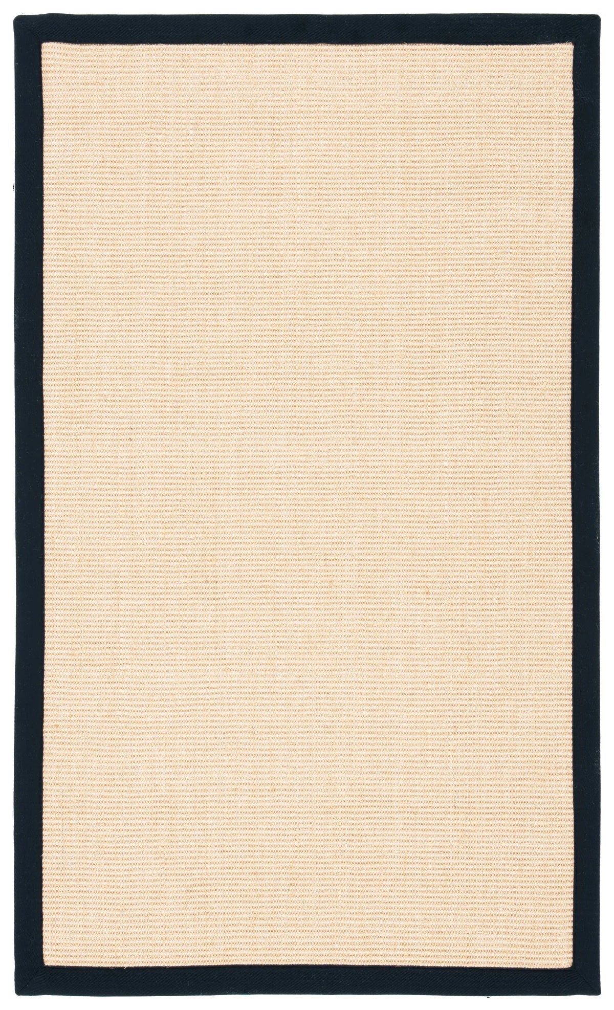 Safavieh Natural Fiber 3'-0" x 5'-0" Rug in Maize / Black