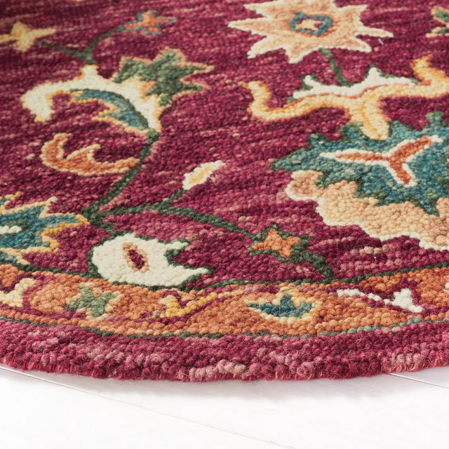 Safavieh Aspen 5'-0" x 5'-0" Rug in Red / Rust