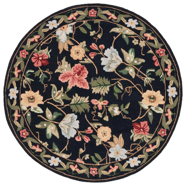 Safavieh Chelsea 5'-6" x 5'-6" Rug in Black