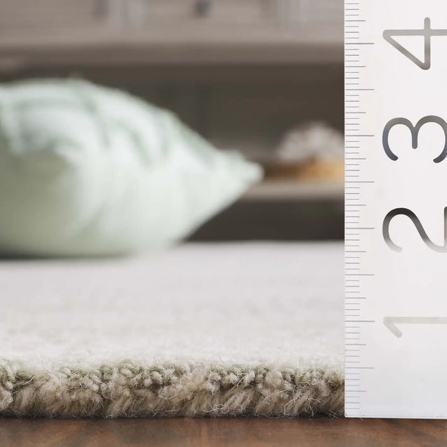Safavieh Abstract 4'-0" x 6'-0" Rug in Sage Green / Ivory