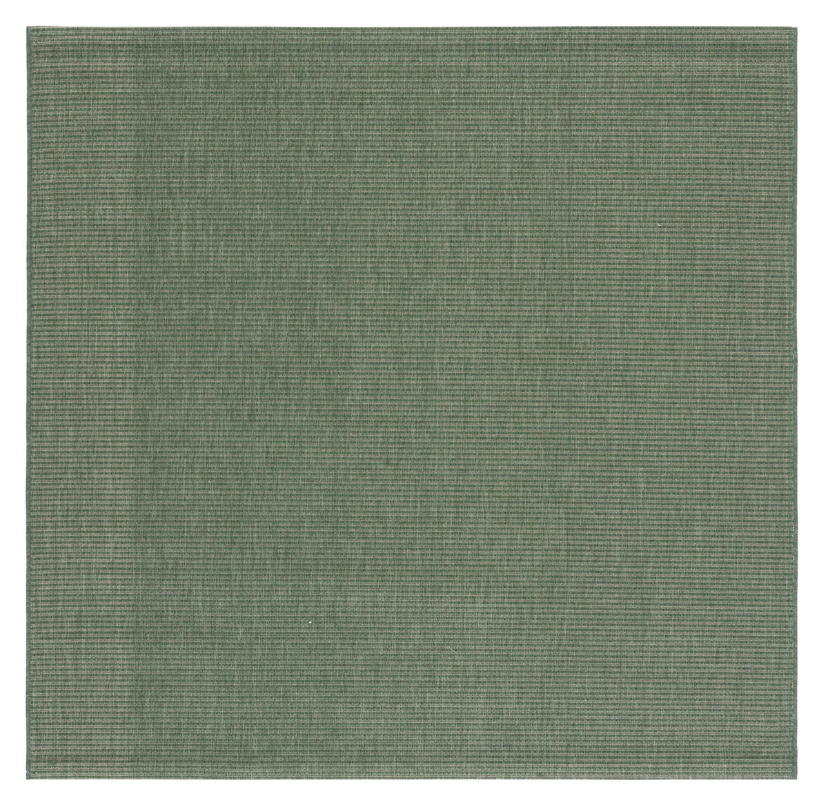 Safavieh Courtyard 6'-7" x 6'-7" Rug in Dark Green / Beige