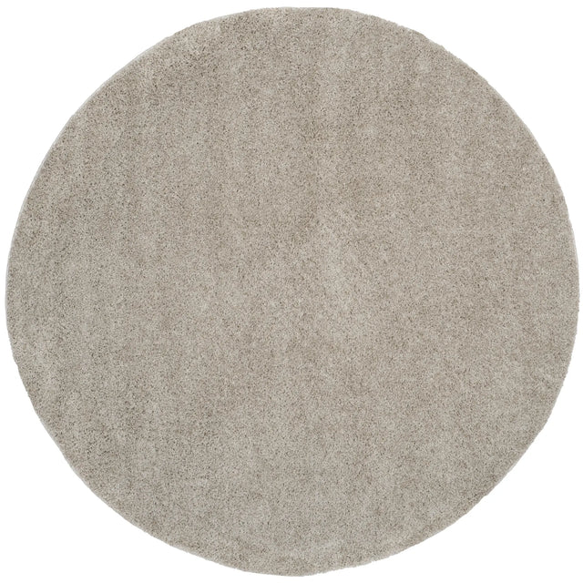 Safavieh Arizona Shag 6'-7" x 6'-7" Rug in Linen