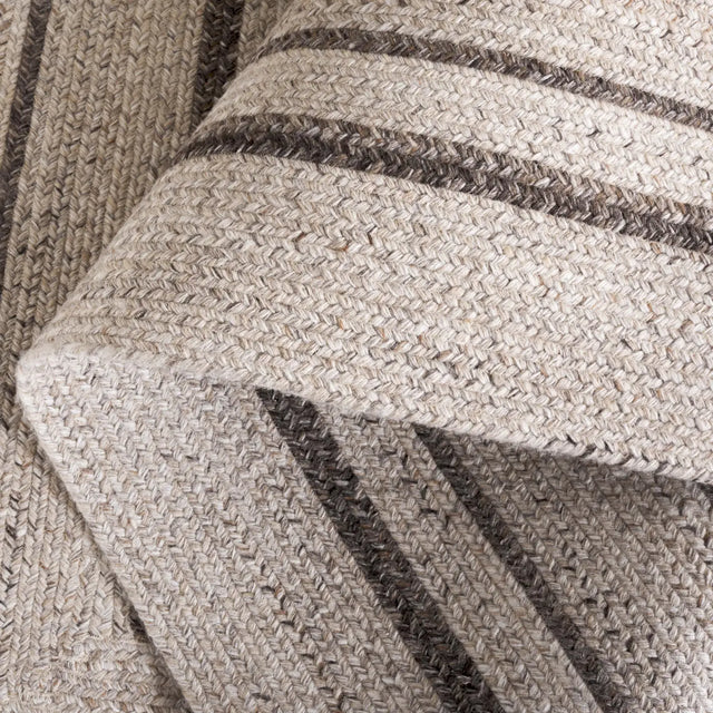 Safavieh Braided 4'-0" x 6'-0" Rug in Beige / Brown