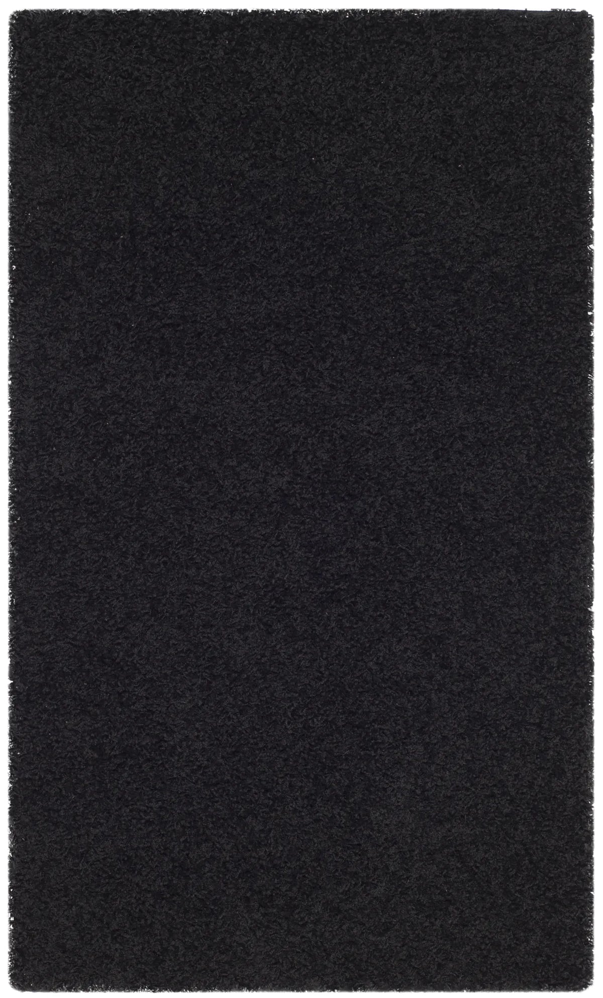 Safavieh Sga-Athens Shag 3'-0" x 5'-0" Rug in Black