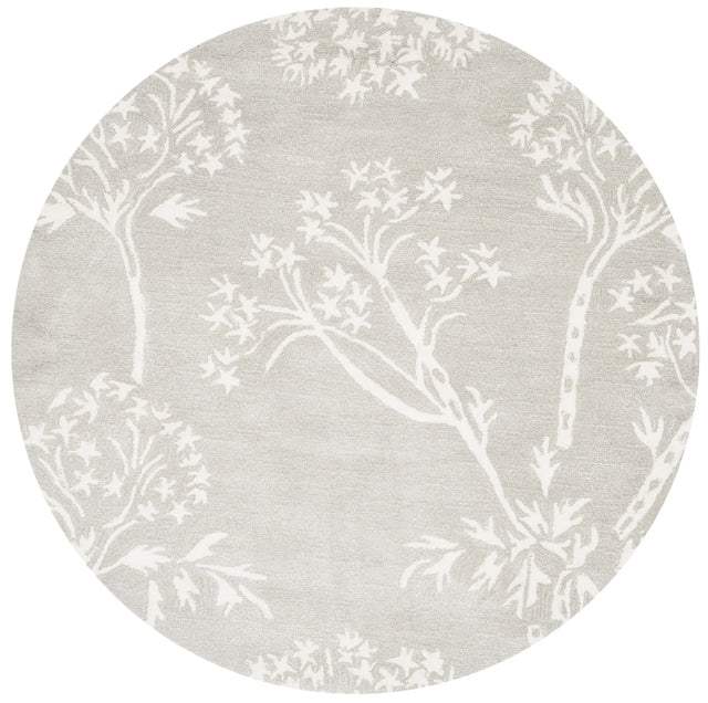 Safavieh Bella 5'-0" x 5'-0" Rug in Slate / Ivory