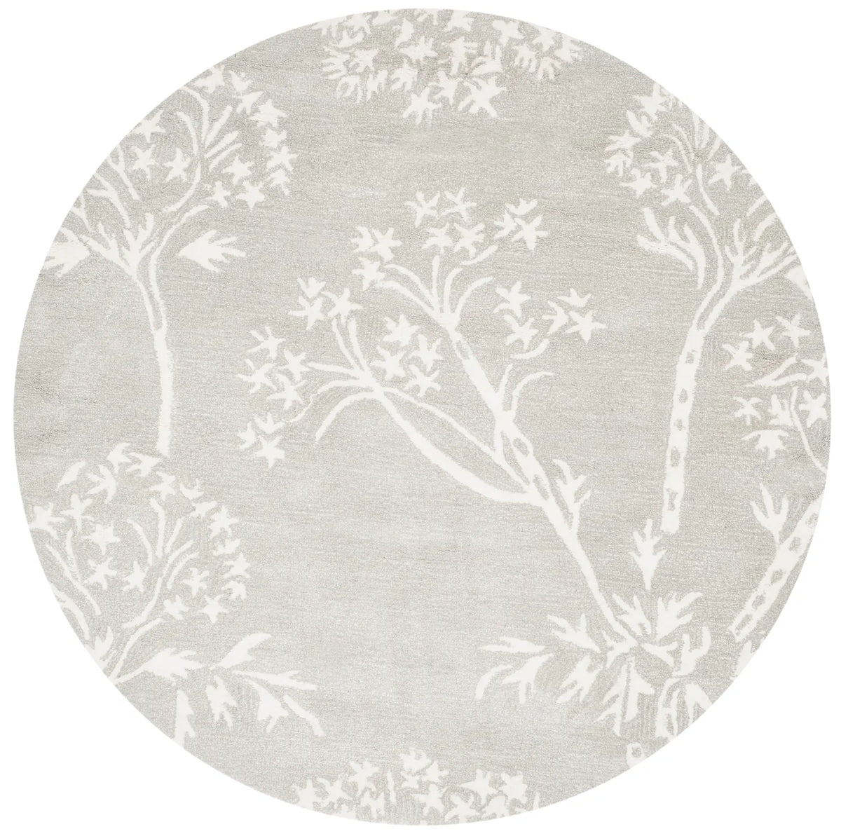 Safavieh Bella 5'-0" x 5'-0" Rug in Slate / Ivory